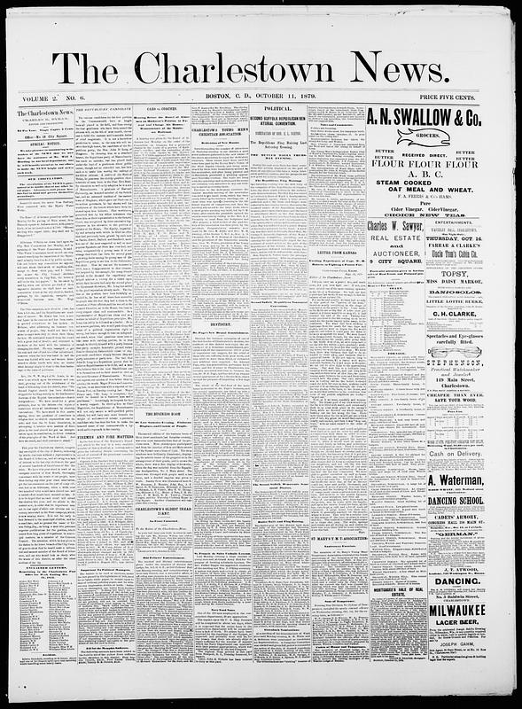 The Charlestown News, October 11, 1879 - Digital Commonwealth