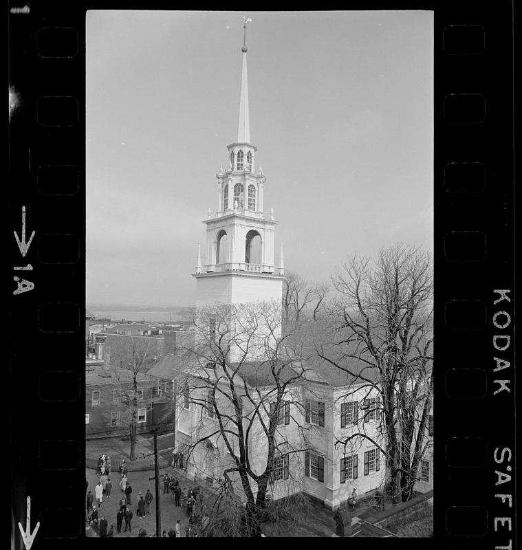 UU church from roof top