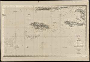 West Indies, sheet no. Jamaica with Pedro and Rosalind Banks and with parts of Cuba and San Domingo