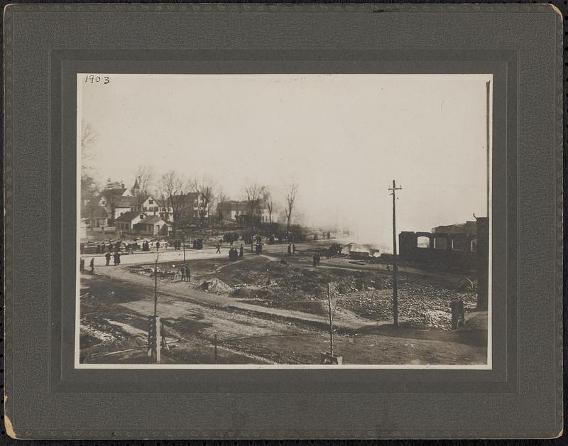 Main Street after the 1903 fire