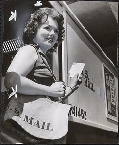 Pretty Special Delivery Messenger Jean McIntosh on the job
