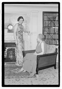 Women in formal dress