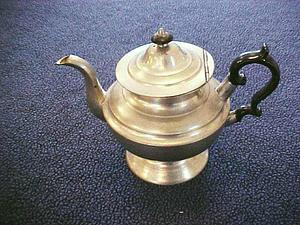 American pewter teapot