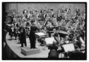Balokovic violins with Boston Symphony, Koussevitzky conducting