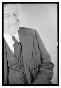 Unidentified man with mustache