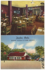 Twelve Oaks, dining room & curb service