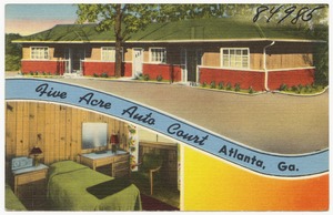 Five Acre Auto Court, Atlanta, Ga.