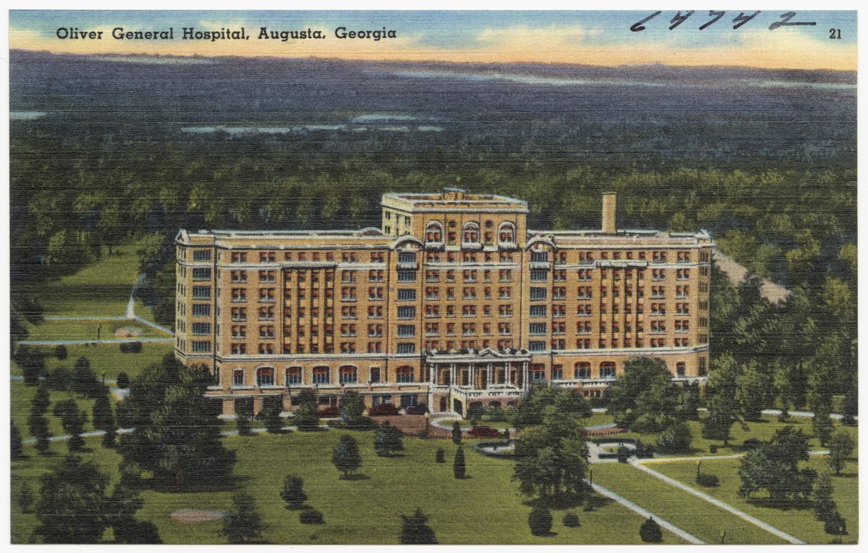 Oliver General Hospital, Augusta, Digital Commonwealth