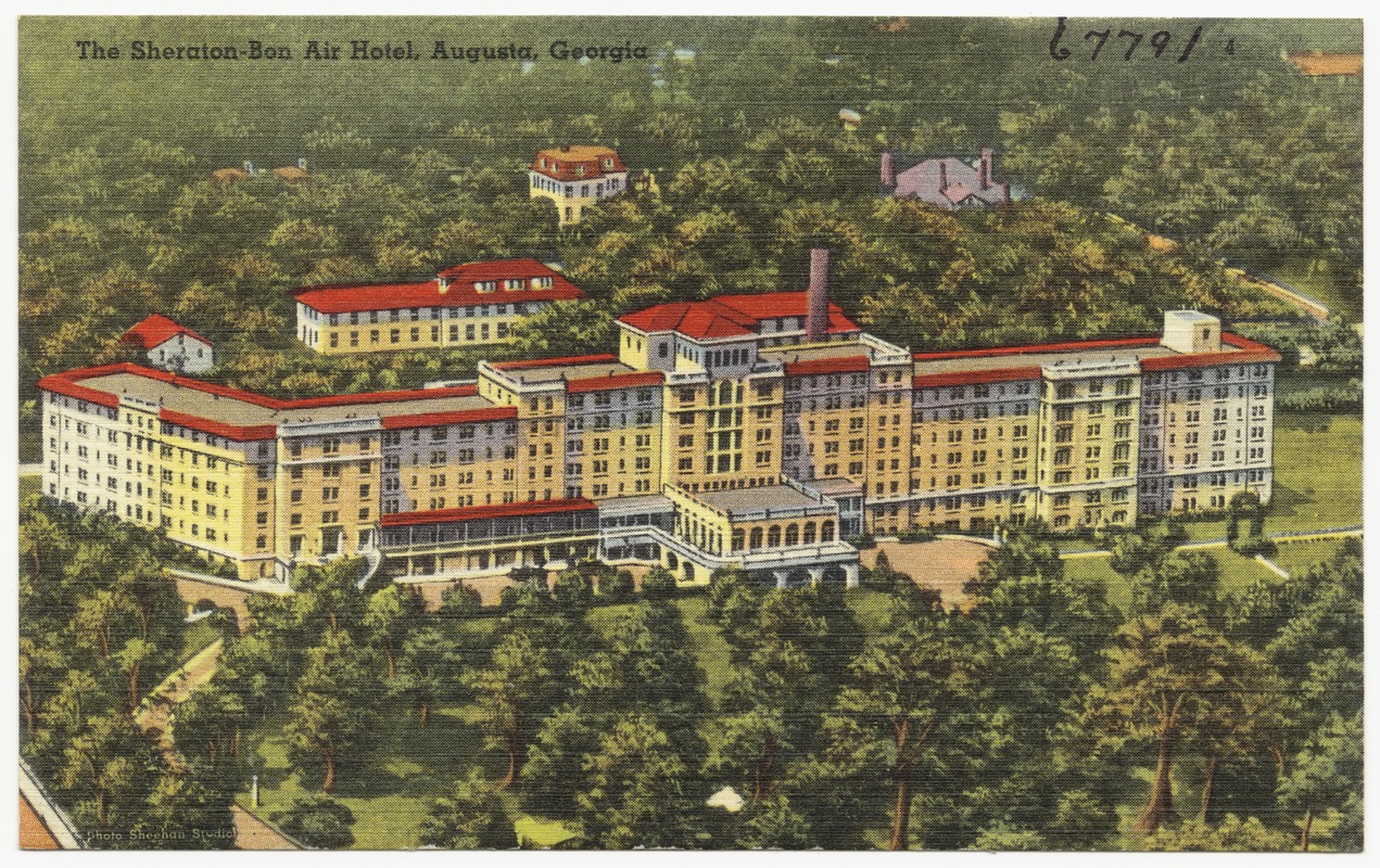 Armstrong Dodelijk Opiaat The Sheraton-Bon Air Hotel, Augusta, Georgia - Digital Commonwealth