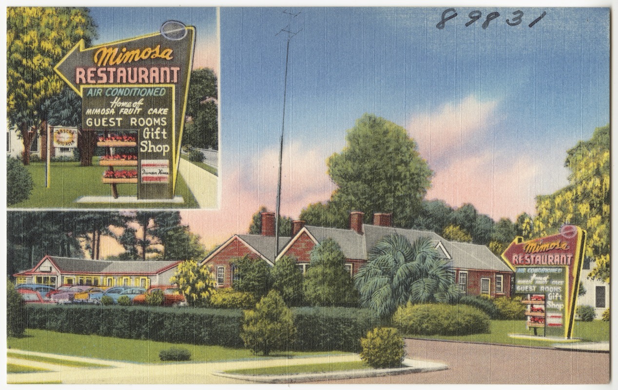 Mimosa, the home of good foods, 311 South Main -- U.S. No. 1, Baxley Georgia