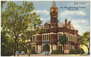 City Hall, Brunswick, Georgia, built in 1889