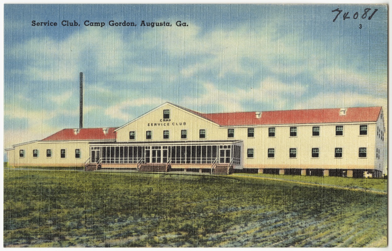 Service club, Camp Gordon, Augusta, Ga.