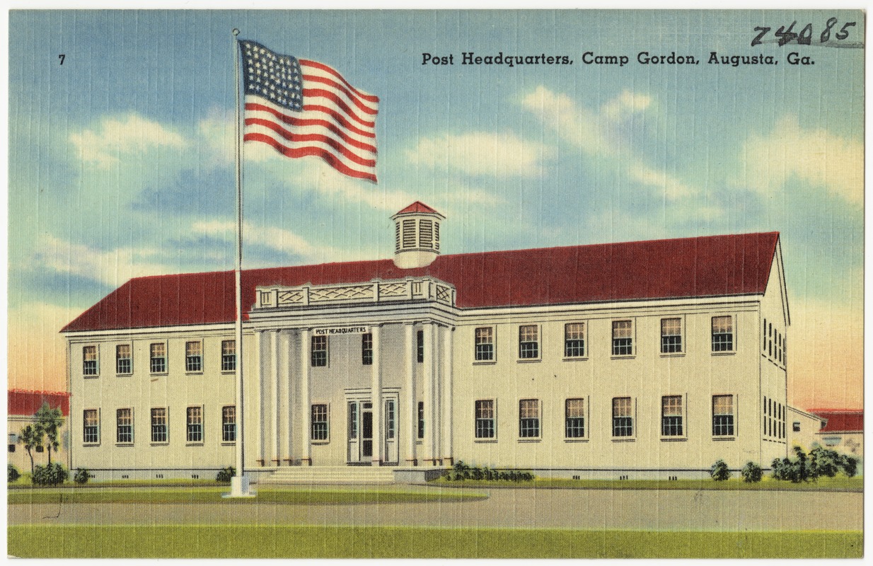 Post headquarters, Camp Gordon, Augusta, Ga.