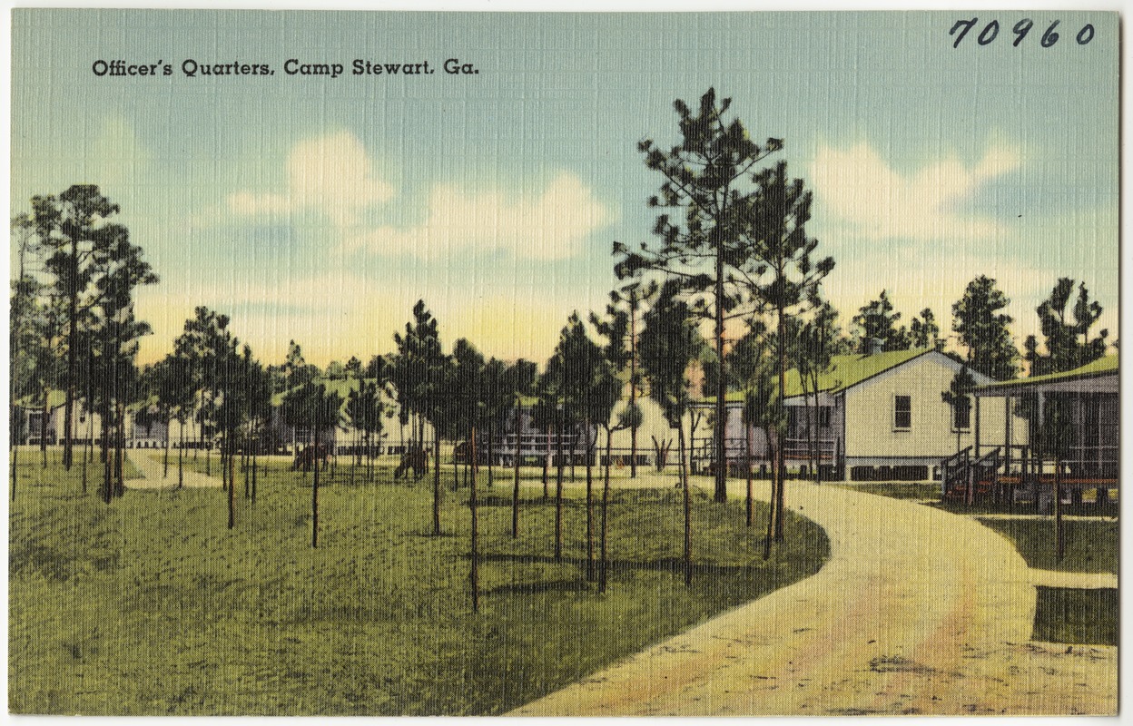 Officer's quarters, Camp Stewart, Ga.