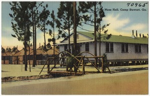Mess hall, Camp Stewart, Ga.
