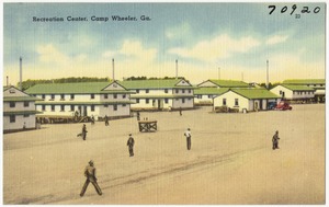 Recreation center, Camp Wheeler, Ga.
