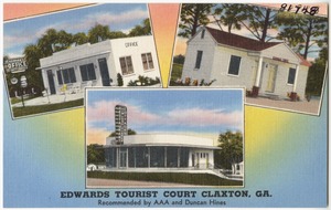 Edwards Tourist Court, Claxton, Ga.