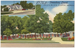 Travelers Court on U. S. 301 & 25, Claxton, Georgia
