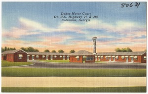 Dakos Motor court on U.S. Highway 27 & 280, Columbus, Georgia