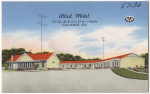 Allied Motel, on Ga. 85 & U. S. 27 A - north, Columbus, Ga.