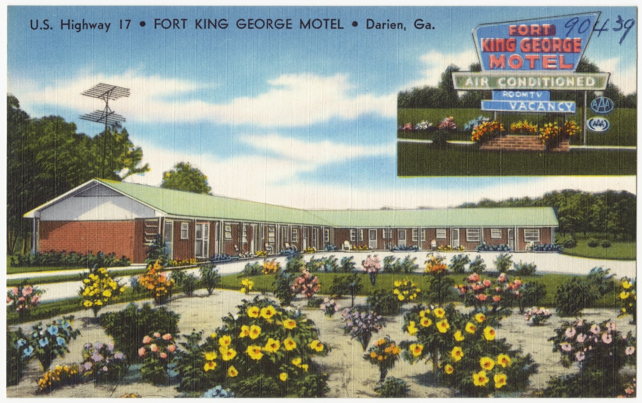 Fort King George Motel, U.S. Highway 17, Darien, Ga.