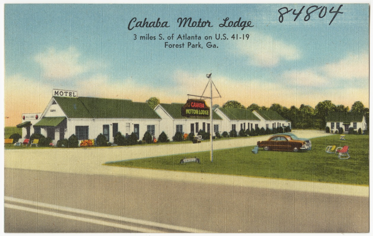 Cahaba Motor Lodge, 3 miles s. of Atlanta on U.S. 41-19, Forest Park, Ga.