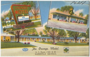 The Orange Motel, U. S. Route #301 & 25, Glennville, Georgia