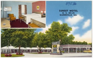 Sunset Motel, U. S. 301-25, Glennville, Ga.