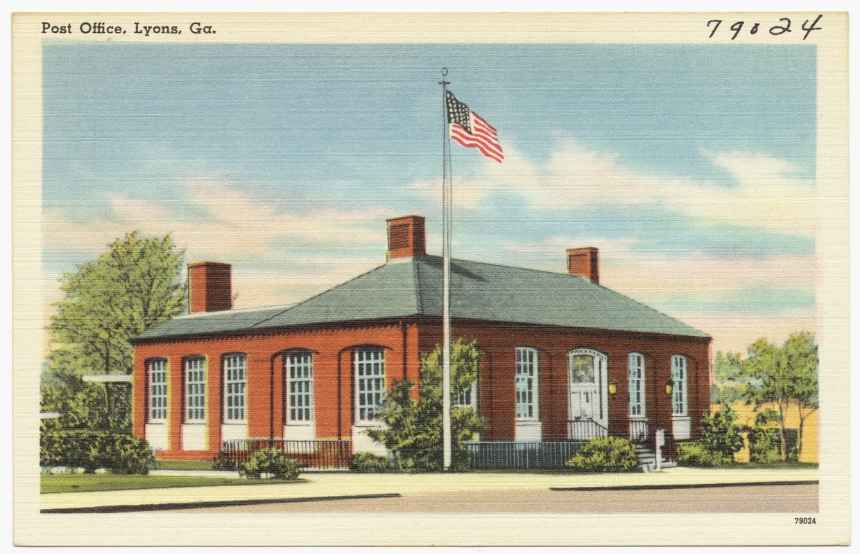 Post office, Lyons, Ga.