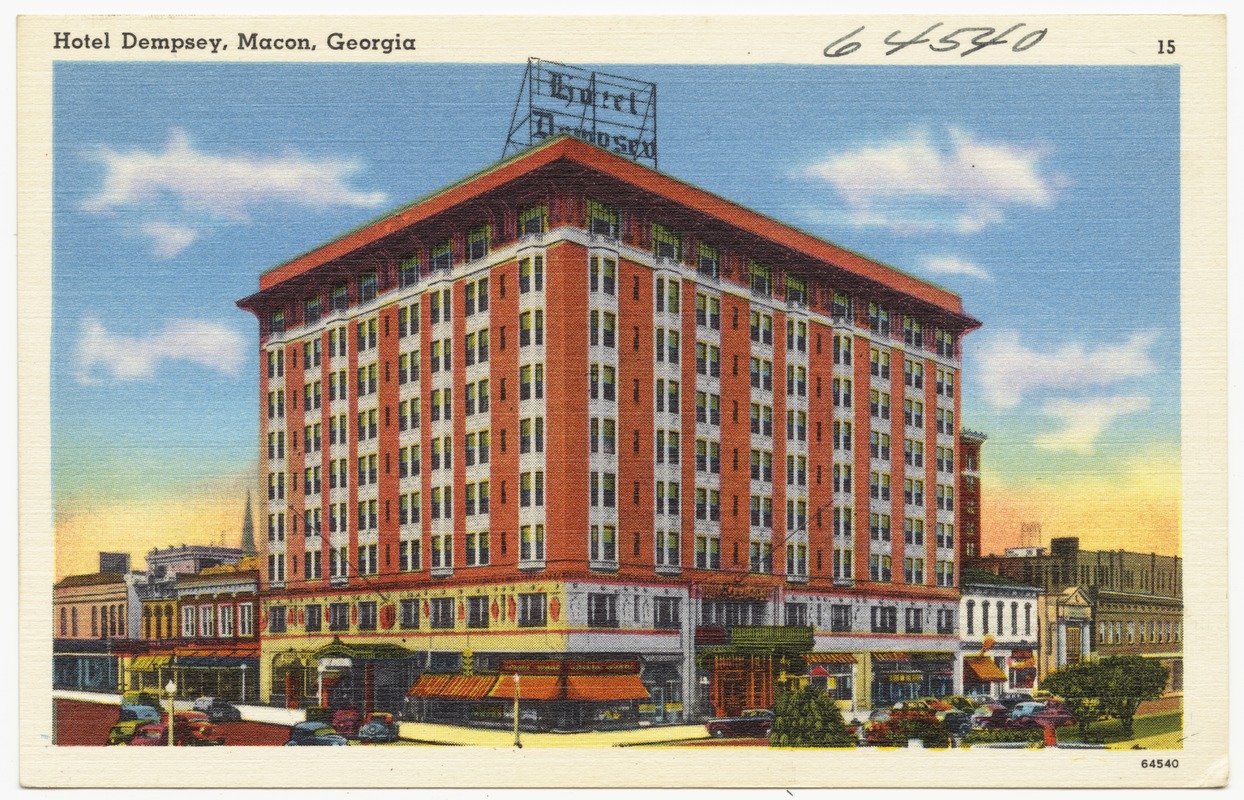 Hotel Dempsey, Macon, Digital Commonwealth