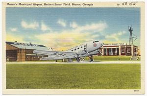 Macon's municipal airport, Herbert Smart Field, Macon, Georgia