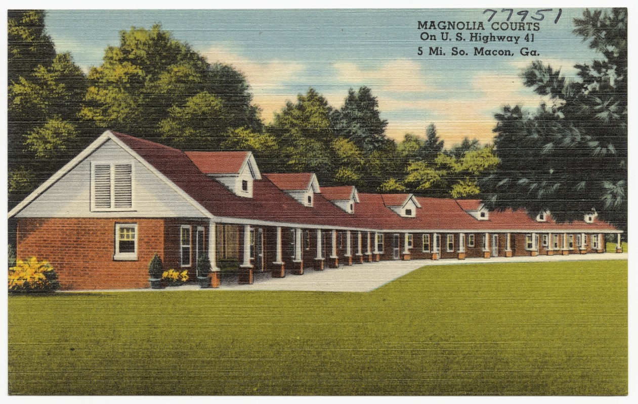 Magnolia courts on U. S. Highway 41, 5 mi. so., Macon, Ga.