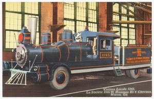 Voiture Locale 1145, La Societe des 40 Hommes et 8 Chevaux, Macon, Ga.