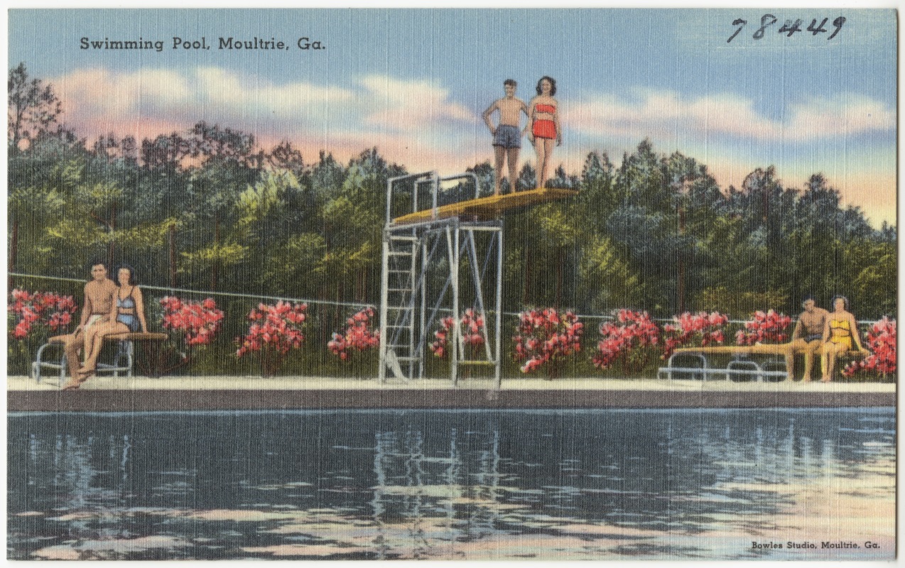 Swimming pool, Moultrie, Ga.