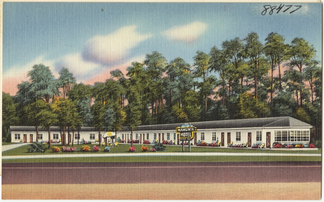 Nahunta Motel on U.S. Highway 301 and 84 in city limits of Nahunta, Ga