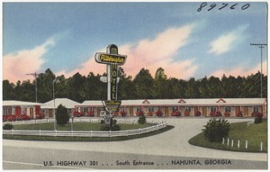 Pittsburgher Motel, U.S. Highway 301... south entrance... Nahunta, Georgia