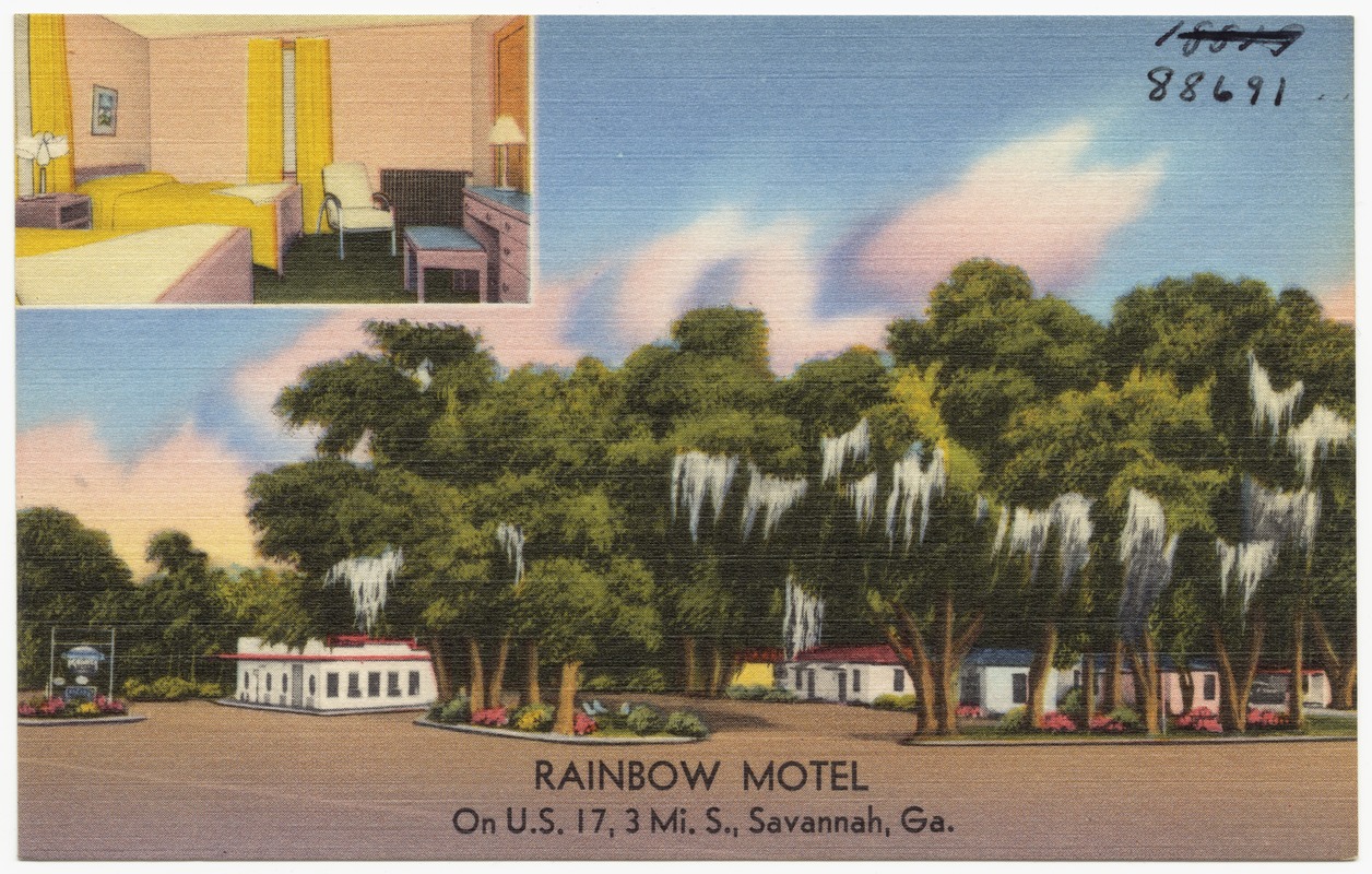 Rainbow Motel, on U. S. 17, 3 mi. s., Savannah, Ga.