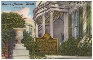 Owens - Thomas House, Savannah, Ga.