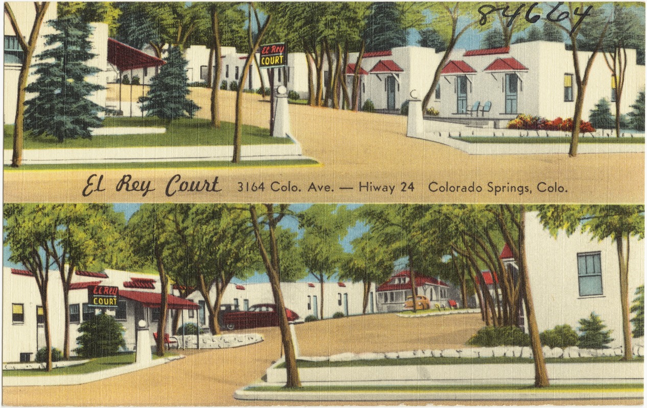 El Rey Court, 3164 Colo. Ave. -- Hiway 24, Colorado Springs, Colo.