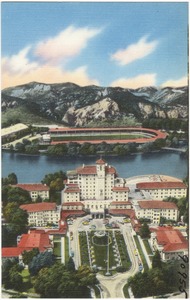 The Broadmoor Hotel and surroundings, Colorado Springs, Colorado