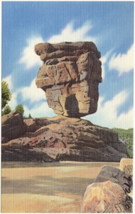 Balanced Rock -- Garden of the Gods, Pikes Peak region, Colorado