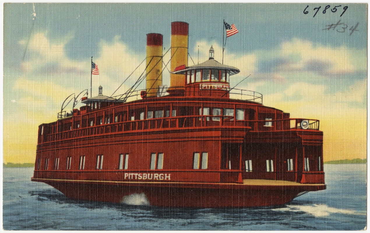 Pittsburgh, one of our six large ferries operating between Pennsville, N. J. and New Castle, Delaware.