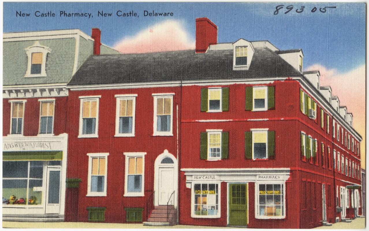 New Castle Pharmacy, New Castle, Delaware Digital Commonwealth
