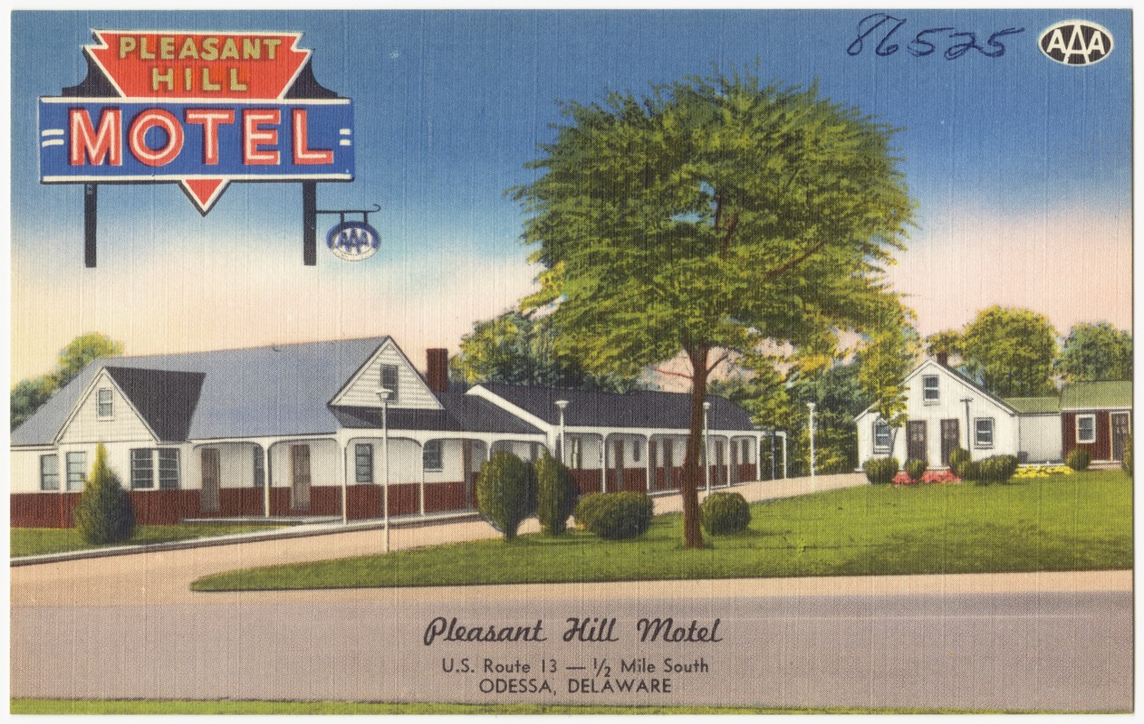 Pleasant Hill Motel, U.S. Route 13 -- 1/2 mile south, Odessa, Delaware
