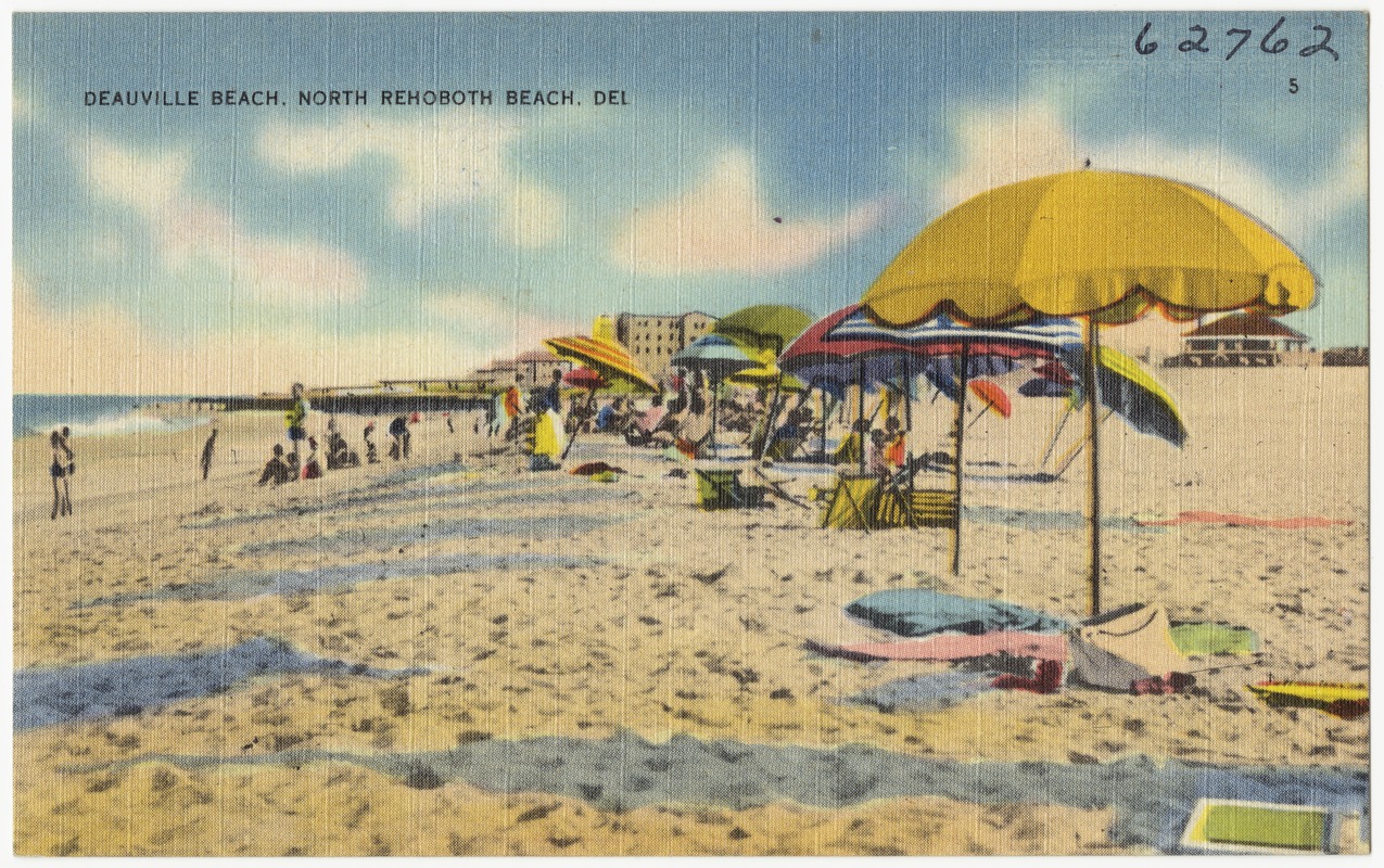 Deauville Beach, north Rehoboth Beach, Del. - Digital Commonwealth