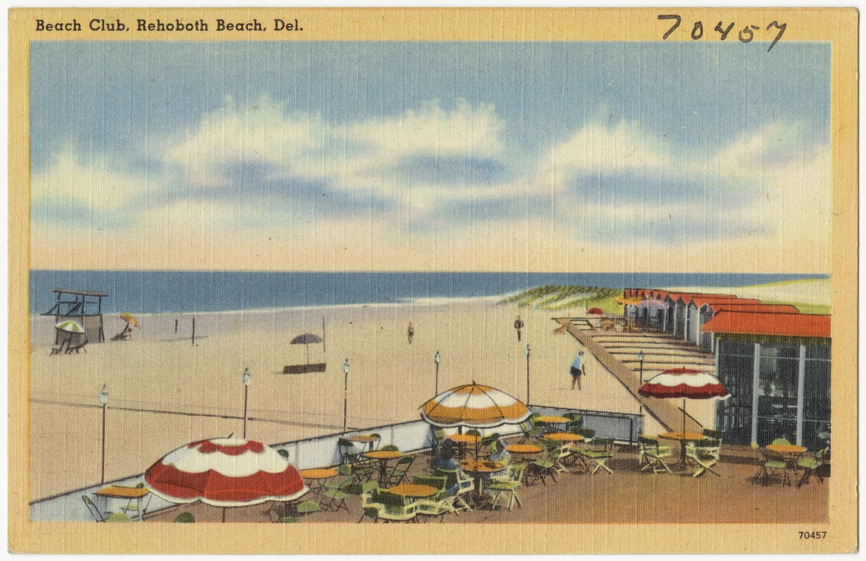 Beach club, Rehoboth Beach, Del.