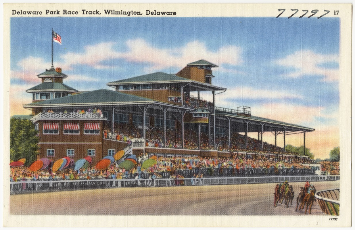 Delaware Park Race Track, Wilmington, Delaware Digital Commonwealth