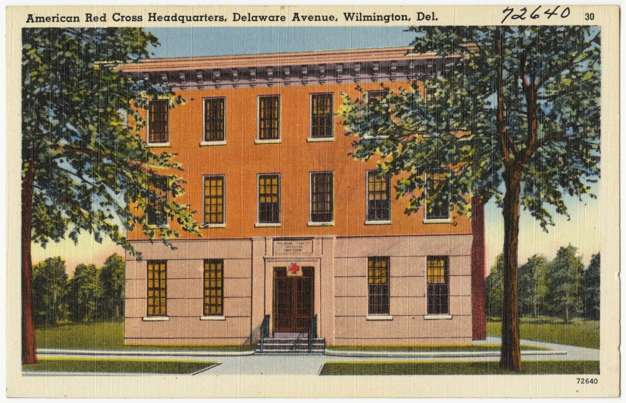 American Red Cross Headquarters, Delaware Avenue, Wilmington, Del.