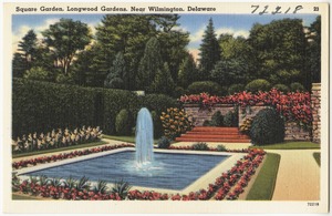 Square Garden, Longwood Gardens, near Wilmington, Delaware