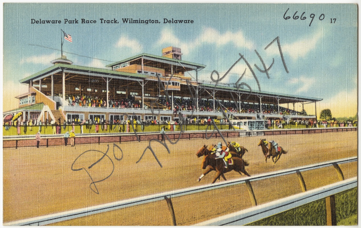 Delaware Park Race Track, Wilmington, Delaware Digital Commonwealth